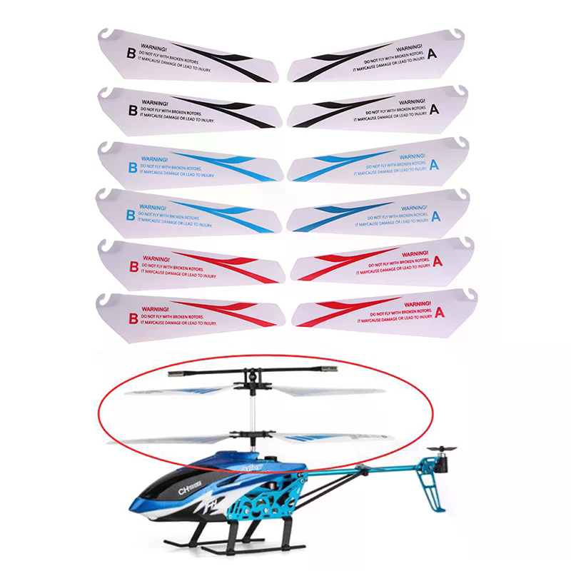 Rc Helicopter Coaxial - 4pcs 7.2/9CM 예비 블레이드 팬 프로펠러