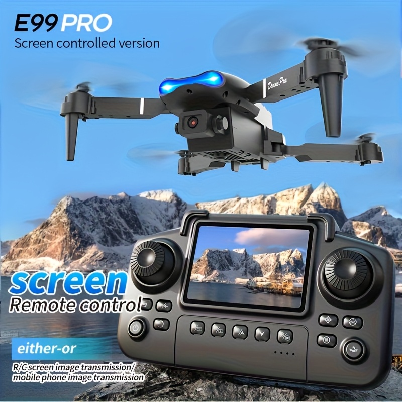 E99 PRO MAX: 듀얼 HD 카메라, 화면이 있는 - Rc Helicopter Tool Kit 리뷰 및 가격