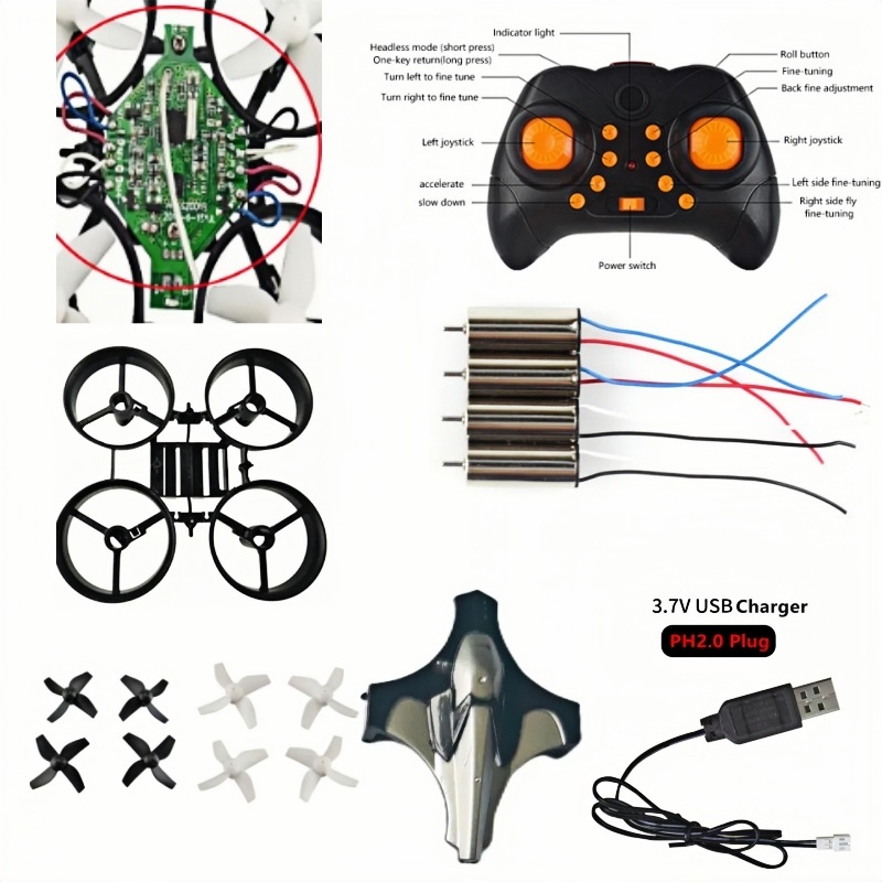 완벽한 DIY 드론 키트 2.4G 6축 자이로 헤드리스 - Rc Helicopter Tool Kit 리뷰 및 가격
